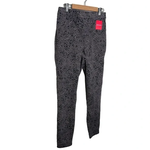 Spanx Ankle -Jean-ish Leggings Desert Dot Tummy Shaping - Picture 8 of 16